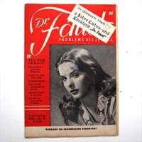 Dr. Faust, alte Erotik-Zeitschrift, Benda, 1950