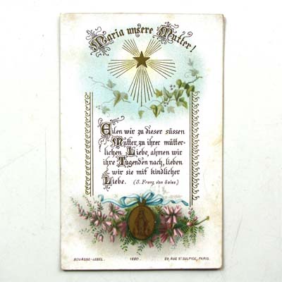Sinnspruch von Franz von Sales, Bouasse - Lebel