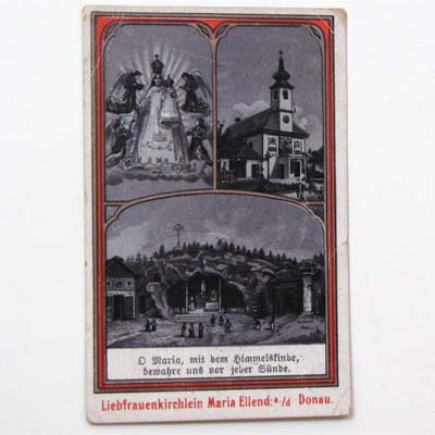 Liebfrauenkirchlein Maria Ellend, Wallfahrtsbildchen