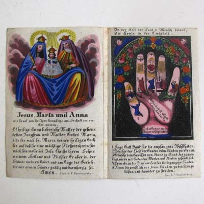 Annaberg, Jesus, Maria und Anna, Walfahrtsbild