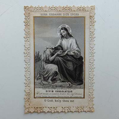 Divin Consolateur, Jesus, Andachtsbildchen