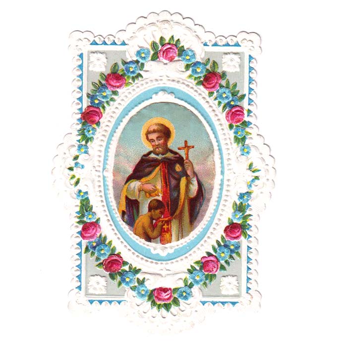 Franz von Assisi, Heiligenbildchen
