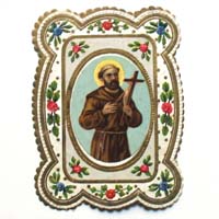 Heiliger Dominik, Heiligen- / Andachtsbildchen