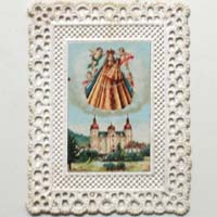 Maria mit Jesuskind, Heiligen- / Andachtsbildchen
