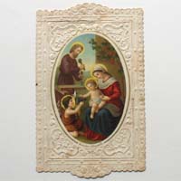Heilige Familie, Heiligen- / Andachtsbildchen