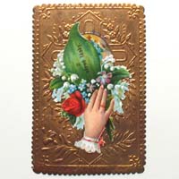 Maria mit Jesuskind, Heiligen- / Andachtsbildchen