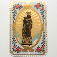 Maria mit Jesukind, Heiligenbildchen / Andachtsbildchen