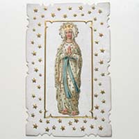 Maria, Heiligenbildchen / Andachtsbildchen