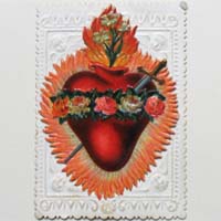 Maria mit Jesukind, Heiligenbildchen / Andachtsbildchen