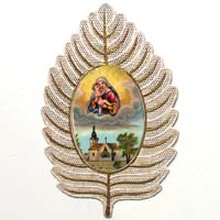 Maria mit Jesukind, Heiligenbildchen / Andachtsbildchen