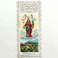 Heilige Korona, Heiligenbildchen / Andachtsbildchen