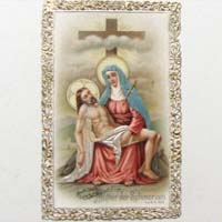 Pieta, Heiligenbild / Andachtsbild / Wallfahrtsbild