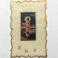Jesus als Hirte, Pergamin, Heiligenbild