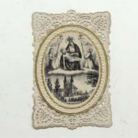 Pieta und Wallfahrtskirche, Wallfahrtsbildchen