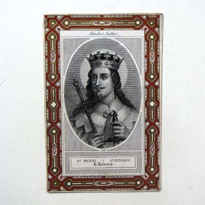 Heiliger Heinrich, L. Turgis, Heiligenbildchen